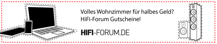 HiFi-Forum Gutscheine - volles Wohnzimmer für halbes Geld!